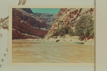 Down to the fan at the mouth of Clearwater Canyon, Mile 192.1