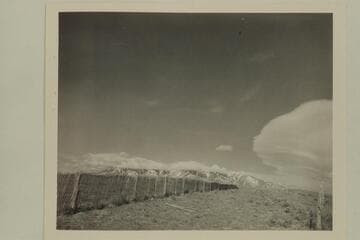 Abajo Mountains from road to Dolores on the East