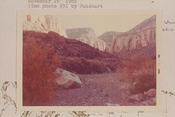 East in Moqui Trail Canyon