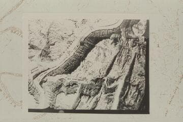 Red Lake Canyon; Butler Canyon; Spanish Bottom.  The top of the print is south