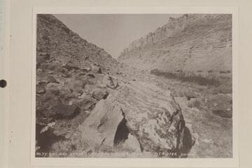 77.  Station 9144, Down.  Brown-Stanton Survey.  Station 9411 is at Mile 204.1