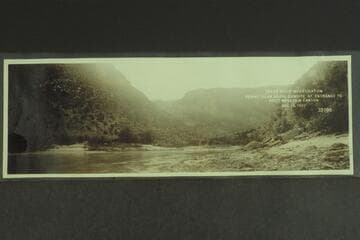 Green River Investigation: Downstream above Damsite at Entrance to Split Mountain Canyon