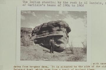 Inscription Rock near Whiterocks
