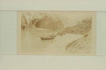 The Black Canyon Dam Site. Print from Freeman collection