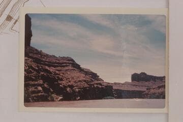 Down to lower saddle in The Loop from Mile 7 1/2