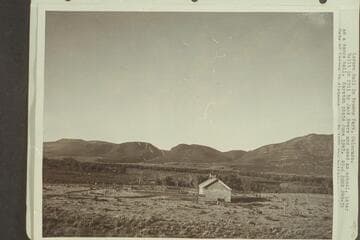 Lodore Hall in Brown's Park, Colorado. Built in 1911 by Jack Evers and used as school, later as a dance hall