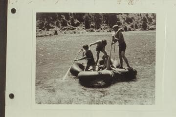 Tubing at Little Hole; Ashley National Forest