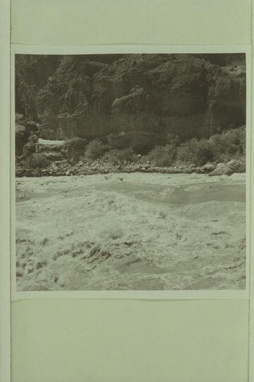 Running Lava Falls. The "Jax." Jack Brennan. The motor stopped during the run