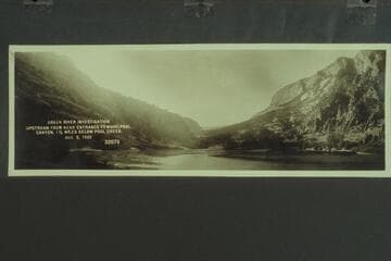 Green River Investigation:  Upstream from near Entrance to Whirlpool Canyon, 1 3/4 Miles below Pool Creek