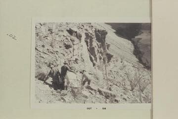 The Arizona Power Authority paid the Bundy family $300 to carry a 16' Smith-Craft down to Whitmore Beach. The boat was used in studying the dam sites and reservoir from Vulcan Rapid down to Prospect damsite