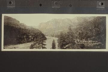 Green River Investigation: Upstream in Red Canyon. 1/4 mile above Skull Canyon