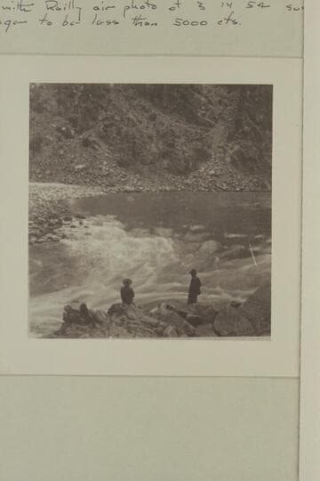 Diamond Creek Rapid.  The flow is very low