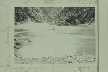 Three Nevills sadirons arriving at Separation Rapid