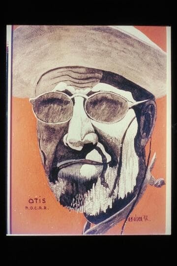 Painting by Ed Olson from Grand Canyon cruise