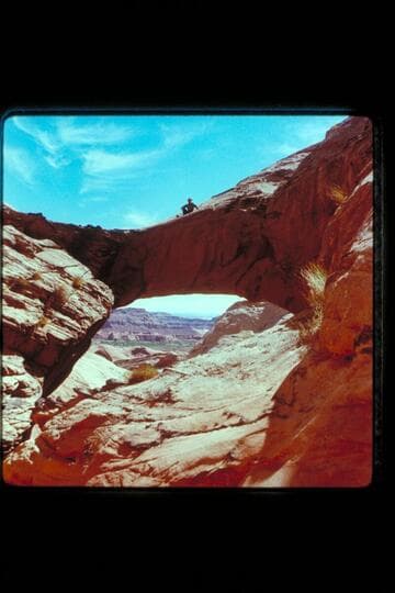 Bridge in side canyon of Hall Creek near Baker's Ranch