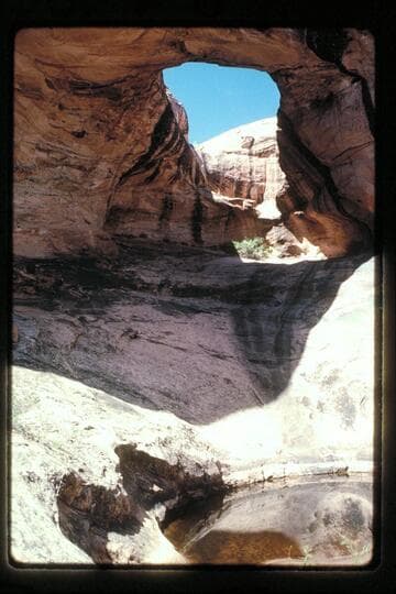 Up to bridge near Baker's Ranch