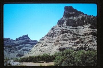 Junction from between rivers