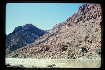 Rapid no. 9 from mouth of Y Canyon