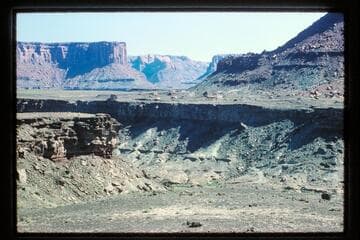 Upheaval Dome from Horsethief Canyon