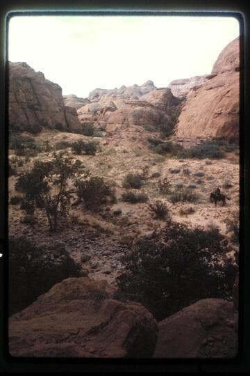 Route out of Nasja Creek