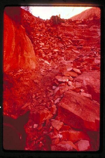Bridge, trail out of Surprise Valley