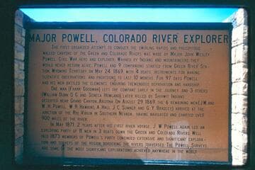 Powell plaque; Elgin