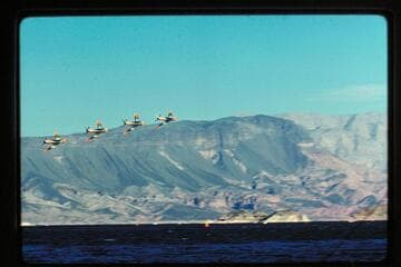 Thunderbirds, Gold Cup Races, Lake Mead