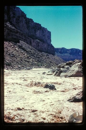 Down right bank Badger Rapid, Prel. 5850 cfs