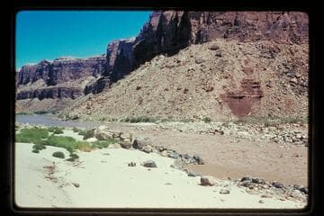 Badger Rapid from lower right bank, prel. 5850 cfs