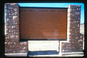 Powell plaque; Elgin