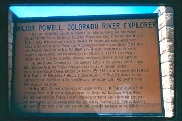 Powell plaque; Elgin