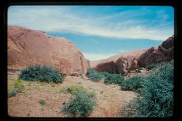 Duel scene; Roost Canyon