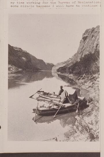 A Halt for Observations.  Second Powell Expedition.  This print is copied from a stereographic card