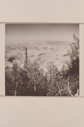 Fifty Mile Mountain upper right. Rainbow Bridge left center. 5014 is just right of center. 6069 is left center at the edge of the shrubbery
