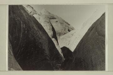 Downstream in the northeast fork of canyon 73 from just above its junction with the middle fork