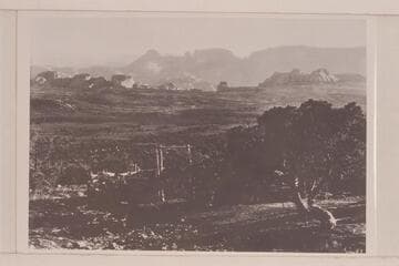 South end of Cummings Mesa;  El Tavor Studio