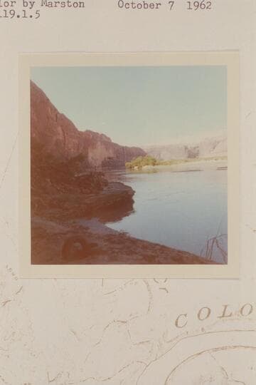 The ring bolt at Halls Crossing, mile 119, downstream to The Chapel