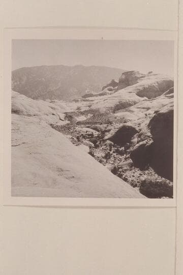 Black Water Canyon and Navajo Mountain from side of Butte 5014