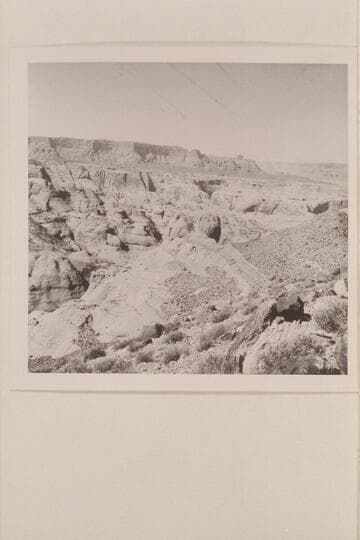 Down into Black Water Creek from the side of 5014