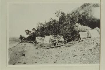 Early camp at Camp Stone