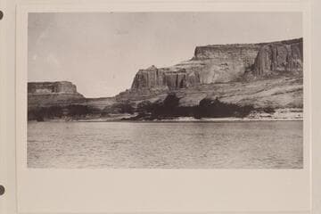 Crossing of the Fathers--Escalante 1776. Photo 52 in Stabler album