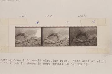 Circular ruin at The Narrows of Bridge Canyon