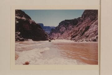 The "WEE YELLOW" close to the top of 232 Mile Rapid.  The "WEE RED" and the "DOCK" are at the lower end of the rapid