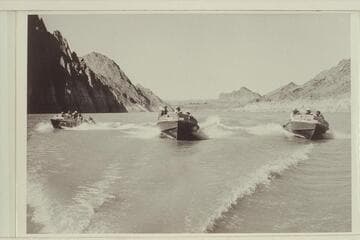 The "Bootoo," "Cactus," and the "Rattlesnake."  Lake Mead