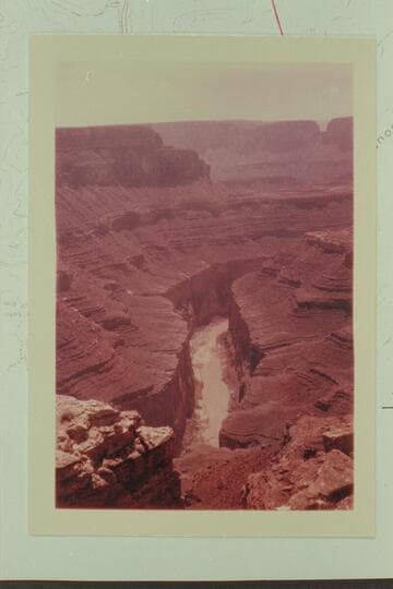 Downriver at Dam site