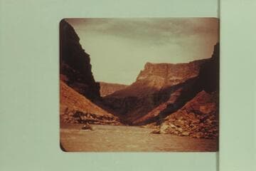 Up river from foot of 24 Mile Rapid