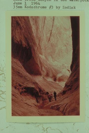 Sam, Louise and Eunice, Hall Creek Canyon in the Waterpocket Fold
