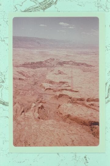 Westerly to Hole in the Rock. Fifty-Mile Mountain on the skyline