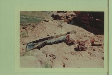 Boat at Hole in the Rock