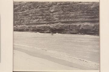 Garth Marston drops into head of North Canyon Rapid. Lees Ferry gauge: 36,100 cfs